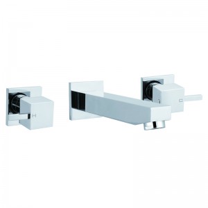 PQK Range 1 /4 Turn Chrome Bath Set